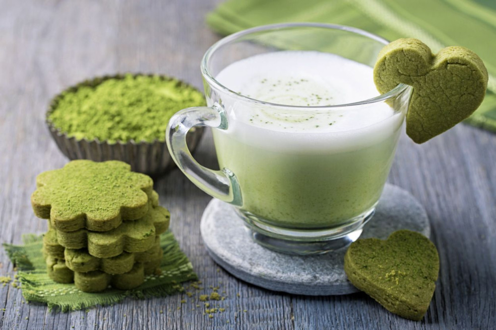 recept na Matcha latte