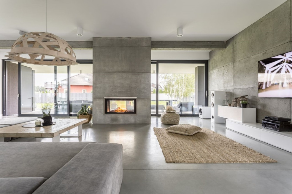 moderná obývačka dizajn