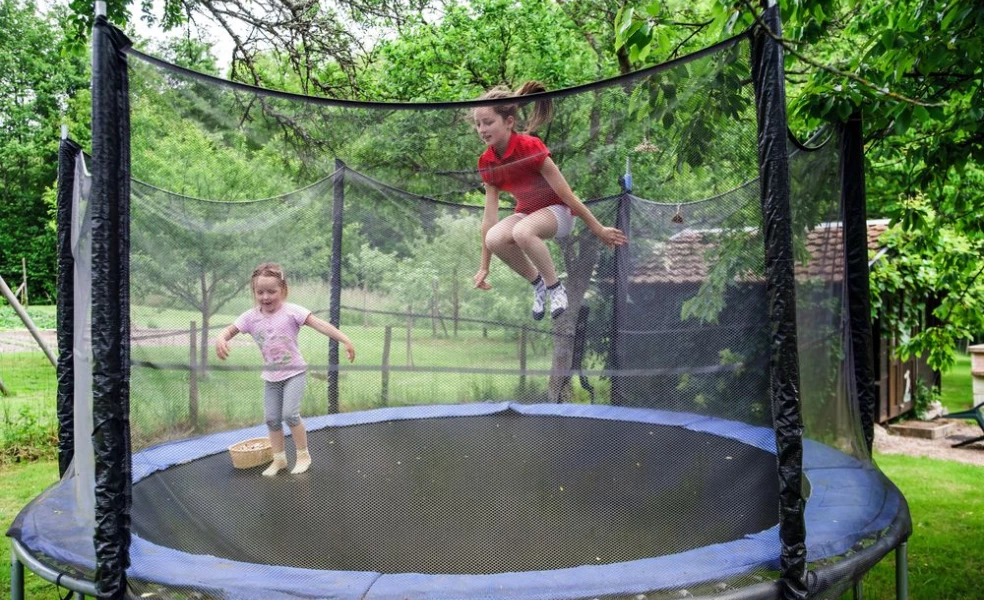 Záhradné trampolíny výber