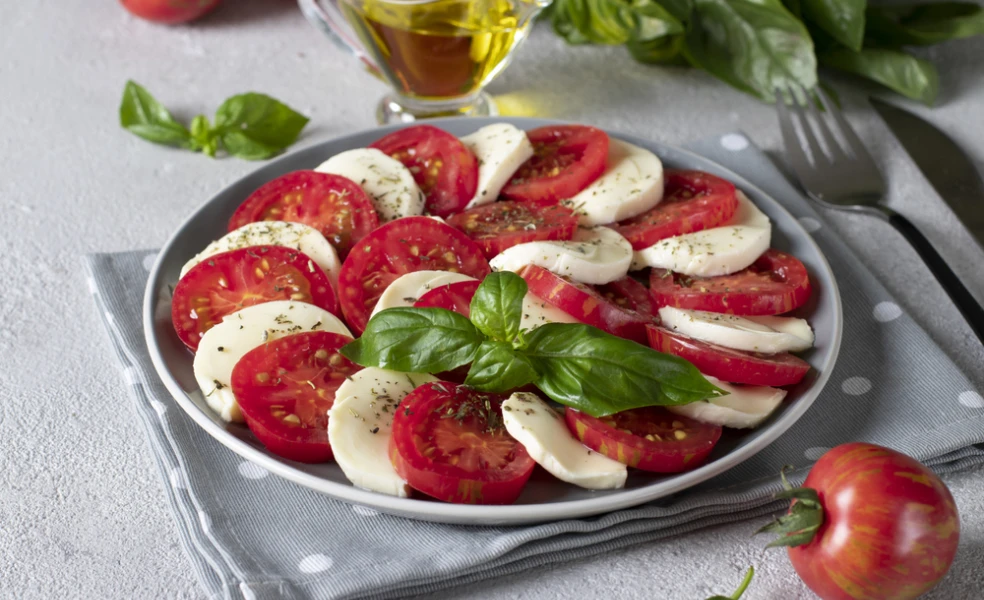 šalát Caprese a jeho varianty