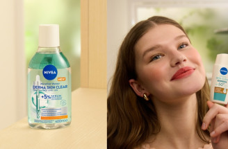 Micelárna voda s PHA a denný UV fluid SPF 50 – novinky z radu Derma Skin Clear od Nivea
