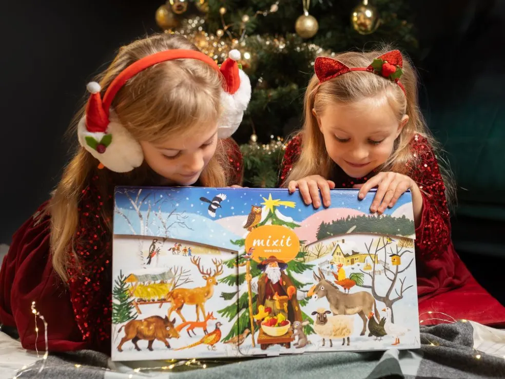 Veľký adventný kalendár Mixit 2025 – Fantastické zvieratká