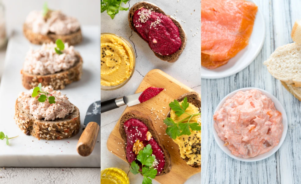 nátierky na bagetky