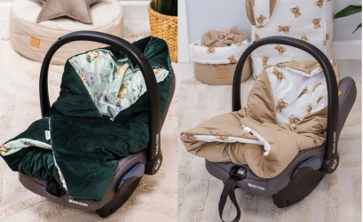 Ako udržať dieťatko v teple počas cestovania? Pomôže vám deka do autosedačky