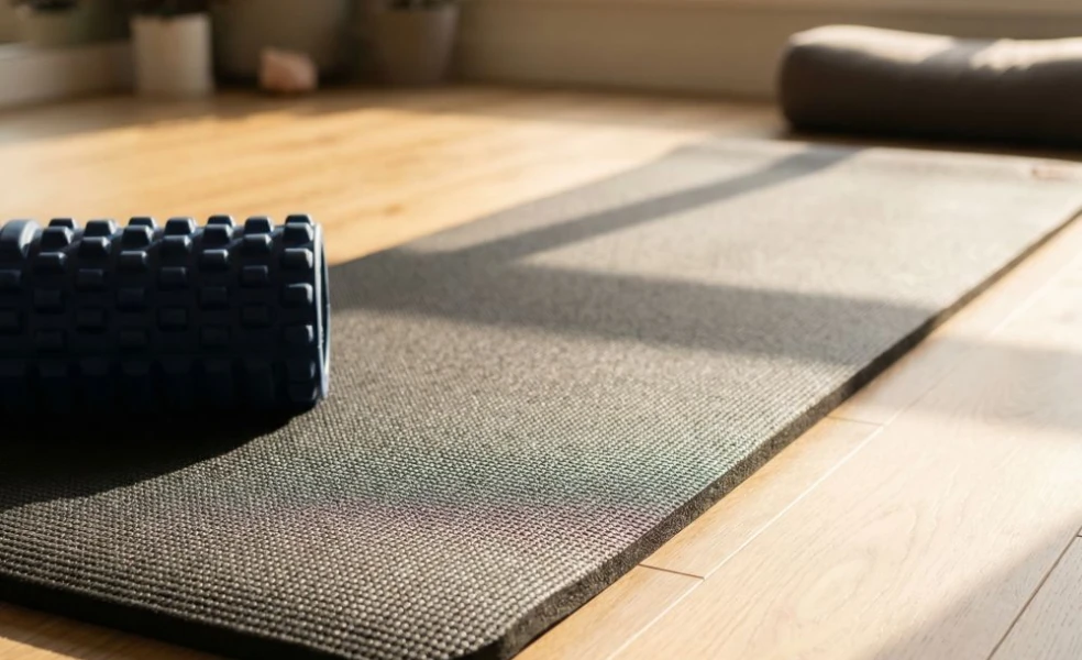 Podložka na cvičenie a masážny valec